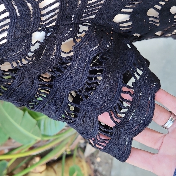 Kate Spade Virginia Scallop Lace Dress Size 10 - Picture 4 of 12